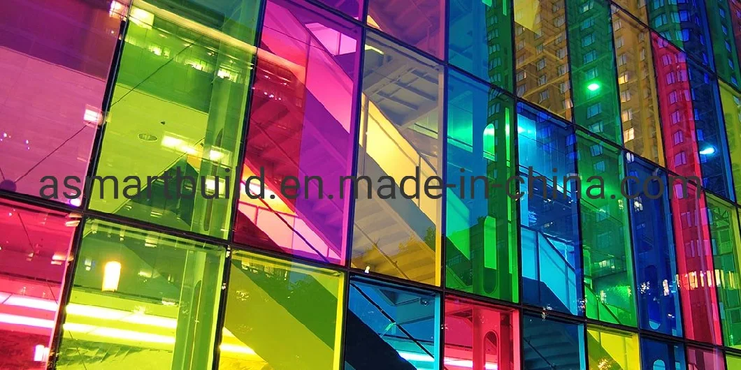 LED Smart Decorative Tempered Laminated Glass for Glass Partition Glass Balustrade and Shopfront