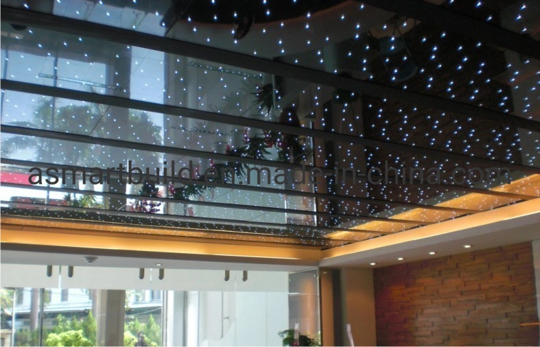 LED Smart Decorative Tempered Laminated Glass for Glass Partition Glass Balustrade and Shopfront