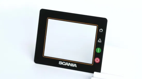 Smart Home Touch Interruttore della luce Presa a muro Telaio 2mm 3mm Pannello in vetro temperato temperato con vernice nera Serigrafia personalizzata Finestra IR