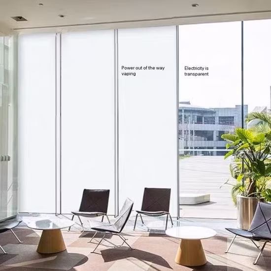 Pellicola per vetro per privacy commutabile Pellicola per proiezione in vetro intelligente